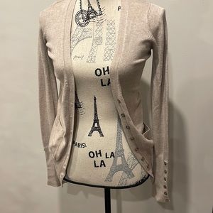 BEIGE ZARA CARDIGAN